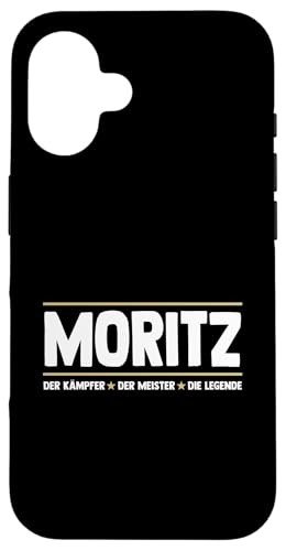 Moritz Hülle für iPhone 16 von Vorname Moritz