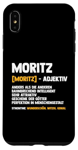Moritz Hülle für iPhone XS Max von Vorname Moritz