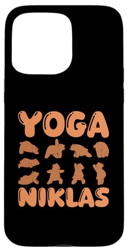 Katze Yoga Niklas Hülle für iPhone 15 Pro Max Katze Yoga Niklas Hülle für iPhone 15 Pro Max von Vorname Niklas