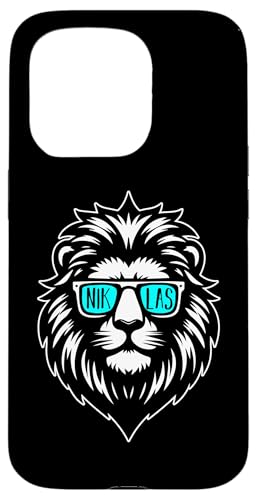 Löwe Niklas Hülle für iPhone 15 Pro von Vorname Niklas