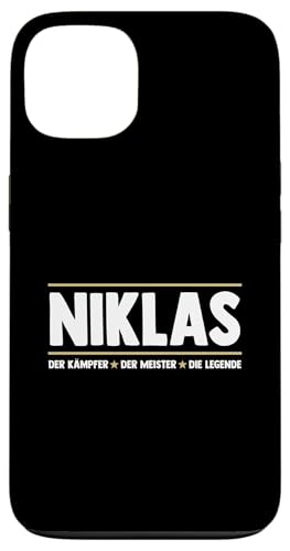 Niklas Hülle für iPhone 13 von Vorname Niklas