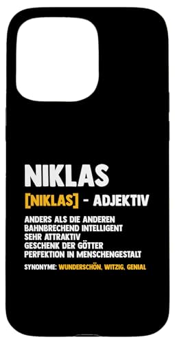 Niklas Hülle für iPhone 15 Pro Max von Vorname Niklas