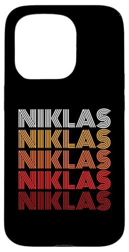 Niklas Hülle für iPhone 15 Pro von Vorname Niklas