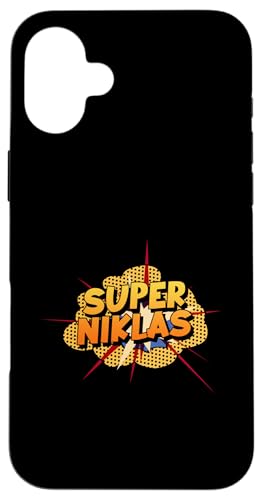 Niklas Hülle für iPhone 16 Plus von Vorname Niklas