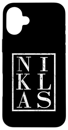 Niklas Hülle für iPhone 16 Plus von Vorname Niklas