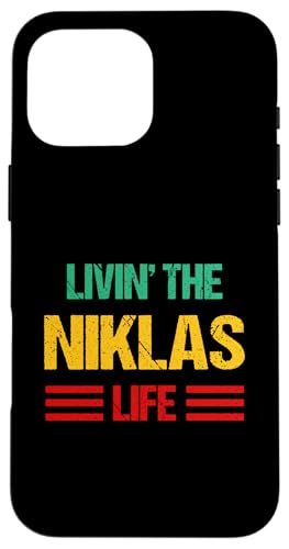 Niklas Hülle für iPhone 16 Pro Max von Vorname Niklas