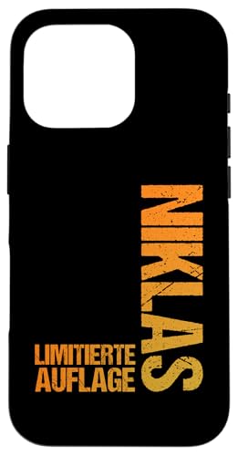 Niklas Hülle für iPhone 16 Pro von Vorname Niklas