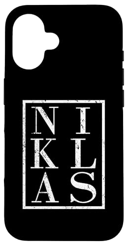 Niklas Hülle für iPhone 16 von Vorname Niklas