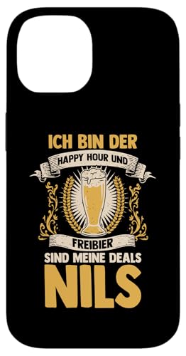 Bier Bierliebhaber Saufen Feiern Nils Hülle für iPhone 14 Bier Bierliebhaber Saufen Feiern Nils Hülle für iPhone 14 von Vorname Nils