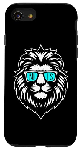 Löwe Nils Hülle für iPhone SE (2020) / 7 / 8 von Vorname Nils