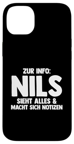 Nils Hülle für iPhone 14 Plus Nils Hülle für iPhone 14 Plus von Vorname Nils