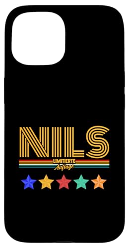 Nils Hülle für iPhone 15 von Vorname Nils