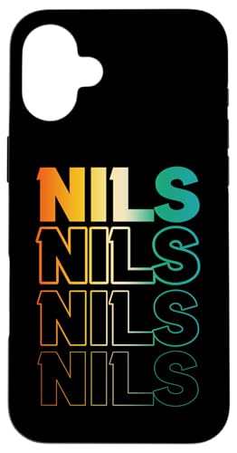 Nils Hülle für iPhone 16 Plus Nils Hülle für iPhone 16 Plus von Vorname Nils