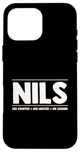 Nils Hülle für iPhone 16 Pro Max Nils Hülle für iPhone 16 Pro Max von Vorname Nils