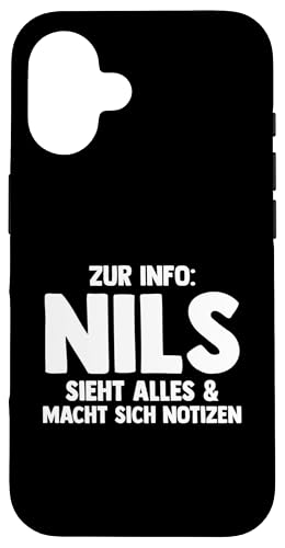 Nils Hülle für iPhone 16 Nils Hülle für iPhone 16 von Vorname Nils