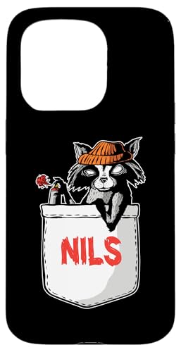 Waschbär Nils Hülle für iPhone 15 Pro Waschbär Nils Hülle für iPhone 15 Pro von Vorname Nils