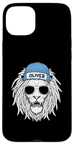 Löwe Oliver Hülle für iPhone 15 Plus von Vorname Oliver Oli