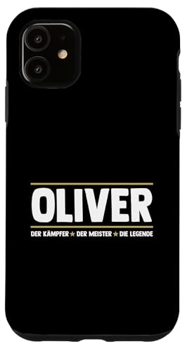 Oliver Hülle für iPhone 11 von Vorname Oliver Oli