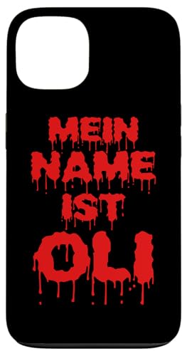 Oliver Hülle für iPhone 13 von Vorname Oliver Oli