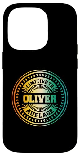 Oliver Hülle für iPhone 14 Pro von Vorname Oliver Oli