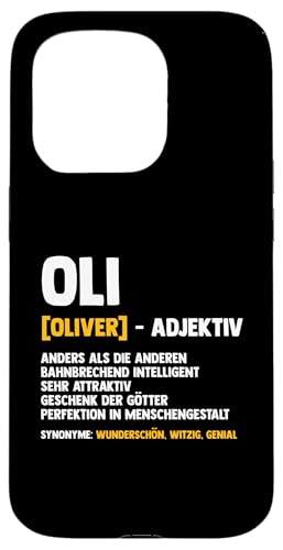 Oliver Hülle für iPhone 15 Pro von Vorname Oliver Oli