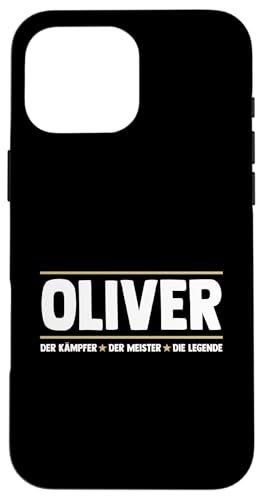 Oliver Hülle für iPhone 16 Pro Max von Vorname Oliver Oli