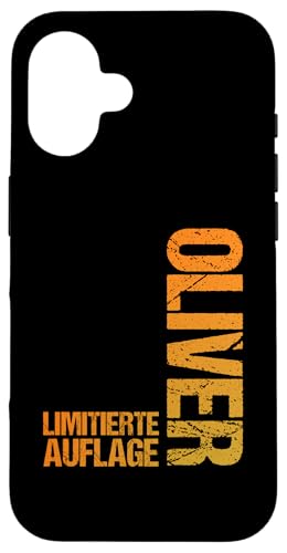 Oliver Hülle für iPhone 16 von Vorname Oliver Oli