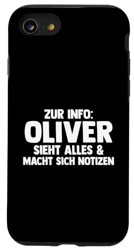 Oliver Hülle für iPhone SE (2020) / 7 / 8 von Vorname Oliver Oli