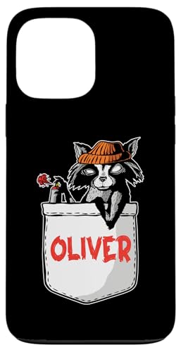 Waschbär Oliver Hülle für iPhone 13 Pro Max von Vorname Oliver Oli