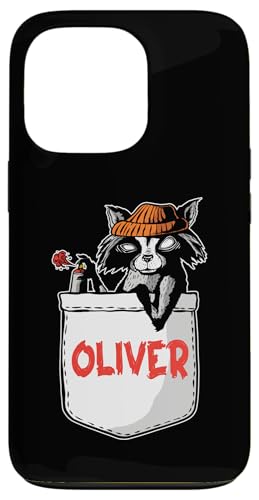 Waschbär Oliver Hülle für iPhone 13 Pro von Vorname Oliver Oli