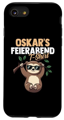 Faultier Oskar Hülle für iPhone SE (2020) / 7 / 8 von Vorname Oskar