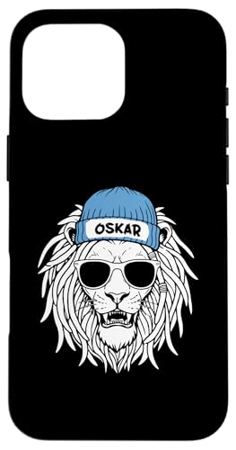 Löwe Oskar Hülle für iPhone 16 Pro Max von Vorname Oskar