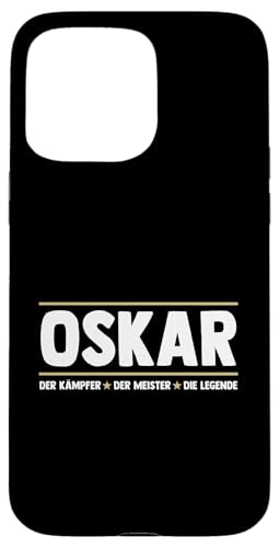 Oskar Hülle für iPhone 15 Pro Max von Vorname Oskar