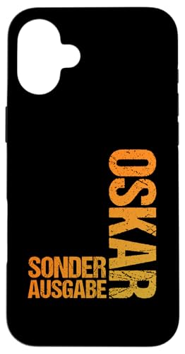 Oskar Hülle für iPhone 16 Plus von Vorname Oskar