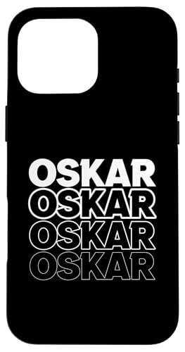 Oskar Hülle für iPhone 16 Pro Max von Vorname Oskar