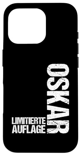 Oskar Hülle für iPhone 16 Pro von Vorname Oskar