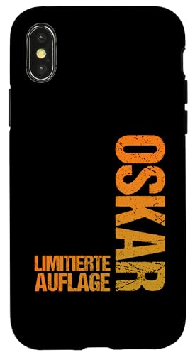 Oskar Hülle für iPhone X/XS Oskar Hülle für iPhone X/XS von Vorname Oskar