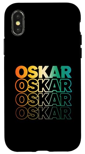 Oskar Hülle für iPhone X/XS von Vorname Oskar