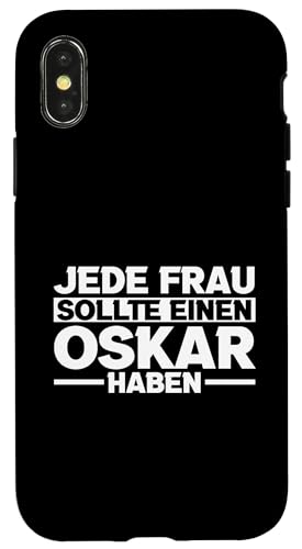 Oskar Hülle für iPhone X/XS von Vorname Oskar