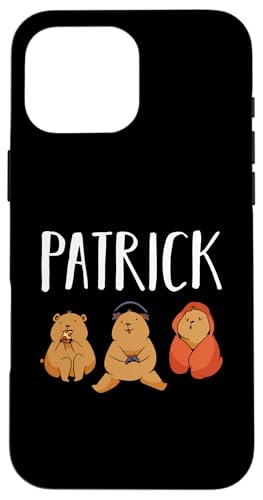 Gamer Zocker Zocken Gaming Patrick Hülle für iPhone 16 Pro Max von Vorname Patrick