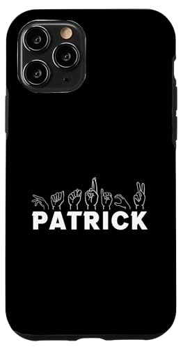 Gebärdensprache Patrick Hülle für iPhone 11 Pro von Vorname Patrick
