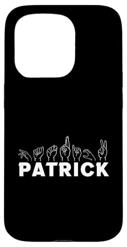 Gebärdensprache Patrick Hülle für iPhone 15 Pro von Vorname Patrick