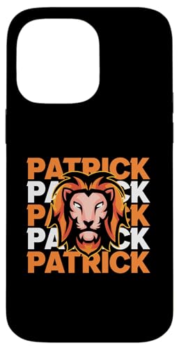 Löwe Patrick Hülle für iPhone 14 Pro Max von Vorname Patrick
