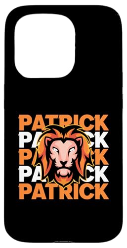 Löwe Patrick Hülle für iPhone 15 Pro von Vorname Patrick