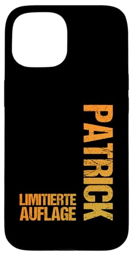 Patrick Hülle für iPhone 15 von Vorname Patrick