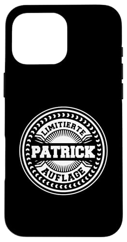 Patrick Hülle für iPhone 16 Pro Max von Vorname Patrick