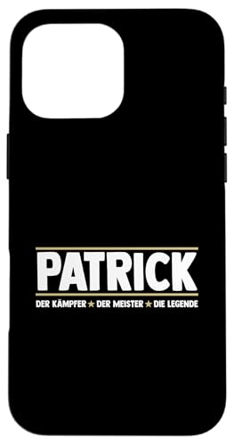 Patrick Hülle für iPhone 16 Pro Max von Vorname Patrick