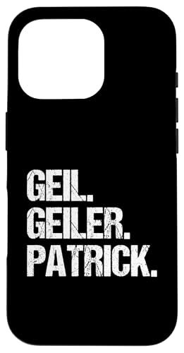 Patrick Hülle für iPhone 16 Pro von Vorname Patrick