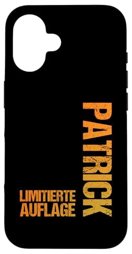 Patrick Hülle für iPhone 16 von Vorname Patrick