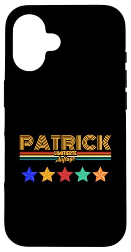 Patrick Hülle für iPhone 16 von Vorname Patrick